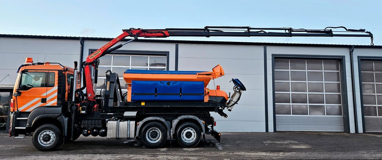 MAN TGS 28.400 6x4-4 BL Palfinger PK12002 Kran Euro5 - شاحنة برافعة خطافية, شاحنة كرين: صورة 2 MAN TGS 28.400 6x4-4 BL Palfinger PK12002 Kran Euro5 - شاحنة برافعة خطافية, شاحنة كرين: صورة 2