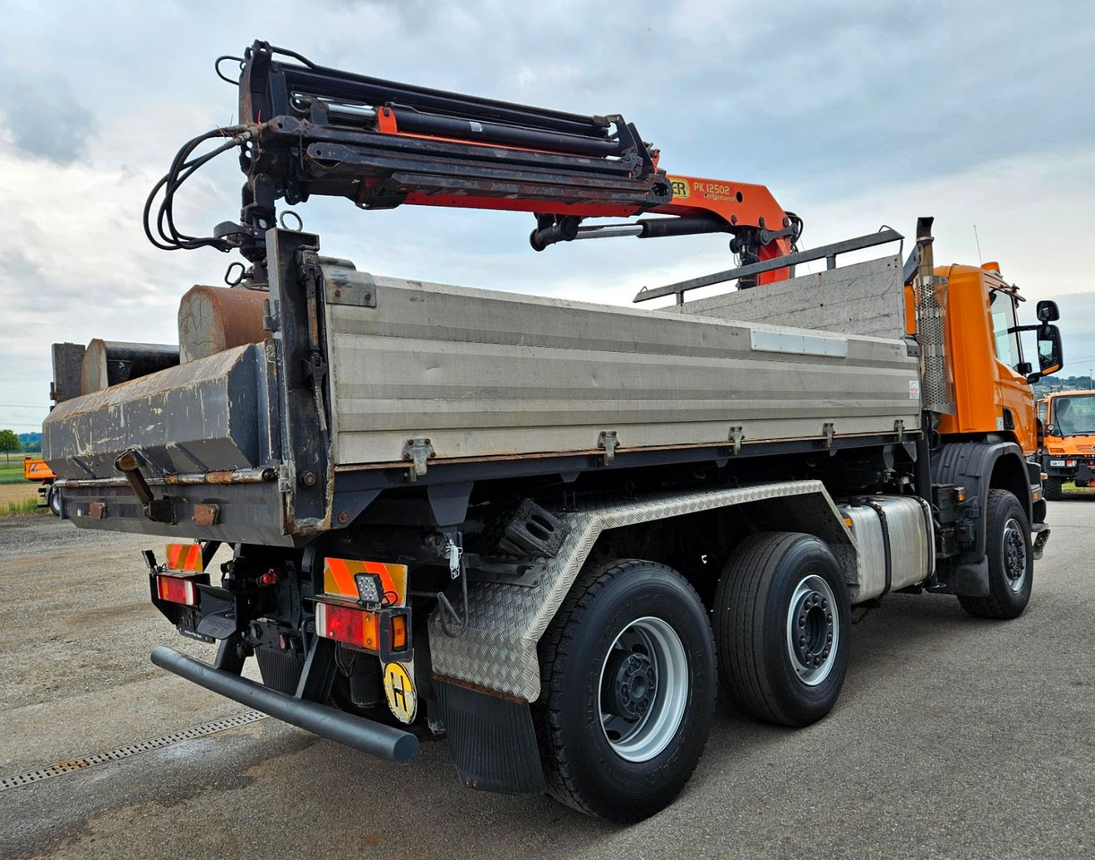 Scania P114 380 6x4-4 Palfinger PK12502 Kran Funk - شاحنة قلاب, شاحنة كرين: صورة 5 Scania P114 380 6x4-4 Palfinger PK12502 Kran Funk - شاحنة قلاب, شاحنة كرين: صورة 5
