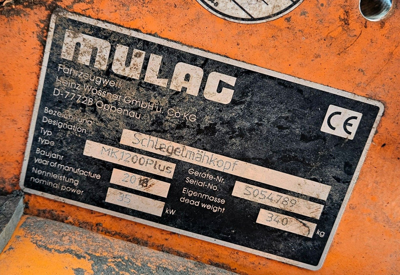جرار خدمات بلدية Steyr CVT 6130 Mulag MKM700 Mähkombination Kommunal: صورة 18