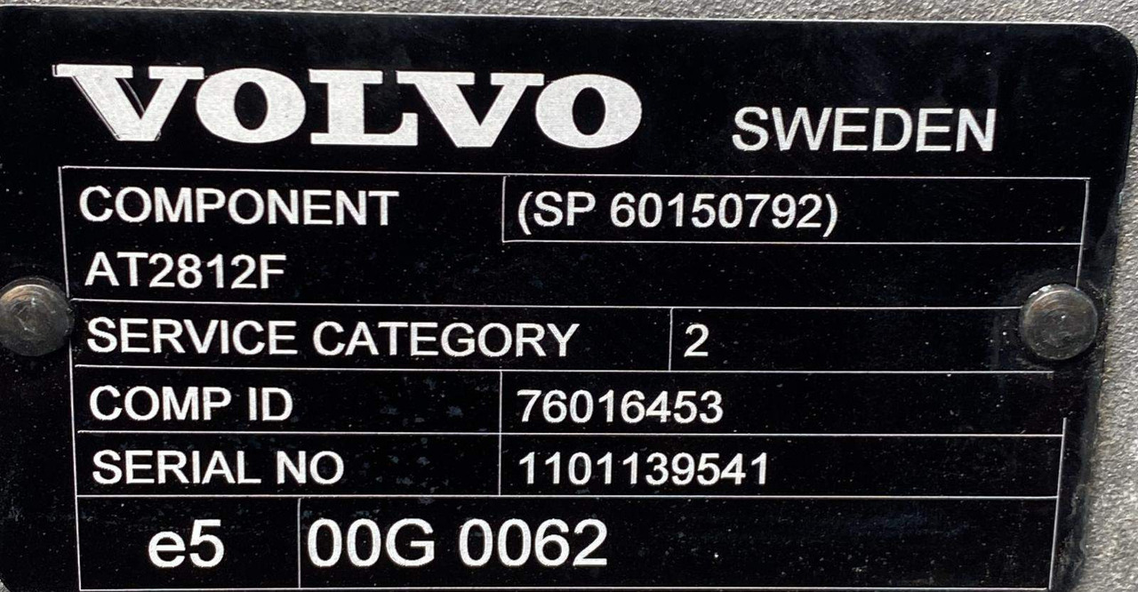 Cambio Volvo 500 D13K-6 - صندوق التروس: صورة 1 Cambio Volvo 500 D13K-6 - صندوق التروس: صورة 1