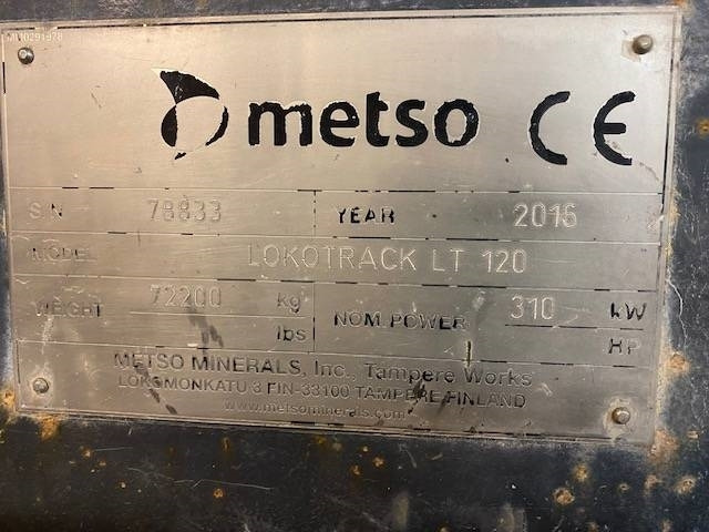Metso Lokotrack LT120E Diesel and electric - كسارة متحركه: صورة 3 Metso Lokotrack LT120E Diesel and electric - كسارة متحركه: صورة 3