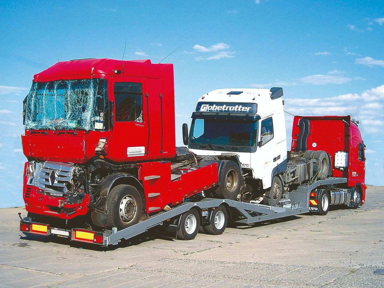 نصف مقطورة نقل سيارات Diversen Svan CH33, für 2 LKWs: صورة 16 نصف مقطورة نقل سيارات Diversen Svan CH33, für 2 LKWs: صورة 16