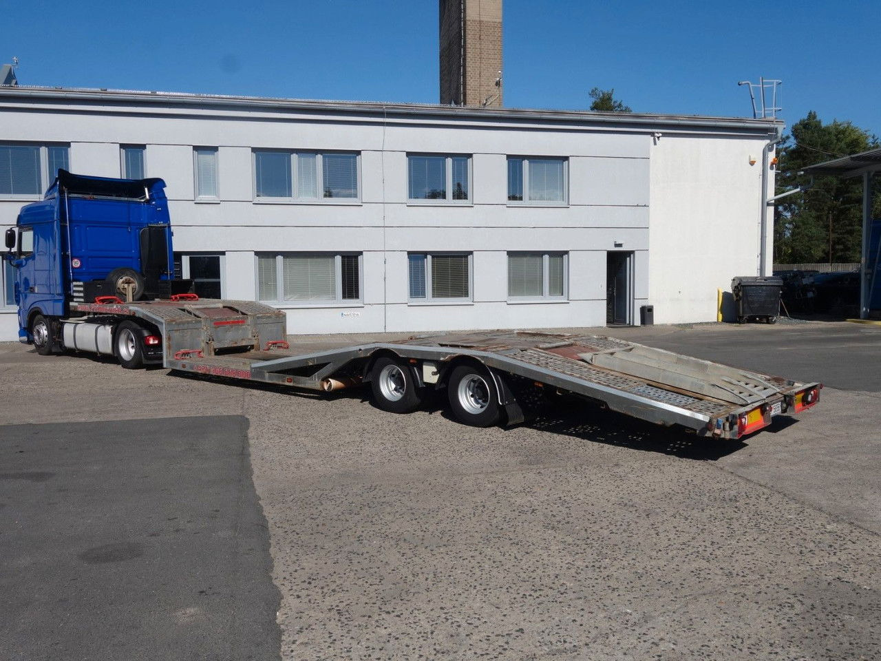 نصف مقطورة نقل سيارات Diversen Svan CH33, für 2 LKWs: صورة 7 نصف مقطورة نقل سيارات Diversen Svan CH33, für 2 LKWs: صورة 7