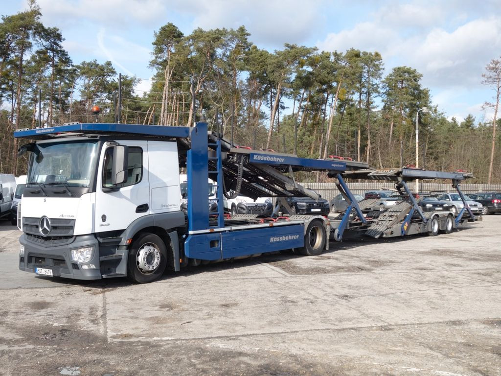 Mercedes-Benz Actros 1843 mit Kässbohrer Supertrans/Supertrans - شاحنة نقل سيارات شاحنة: صورة 1 Mercedes-Benz Actros 1843 mit Kässbohrer Supertrans/Supertrans - شاحنة نقل سيارات شاحنة: صورة 1