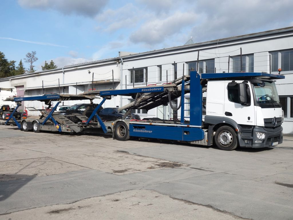 Mercedes-Benz Actros 1843 mit Kässbohrer Supertrans/Supertrans - شاحنة نقل سيارات شاحنة: صورة 2 Mercedes-Benz Actros 1843 mit Kässbohrer Supertrans/Supertrans - شاحنة نقل سيارات شاحنة: صورة 2