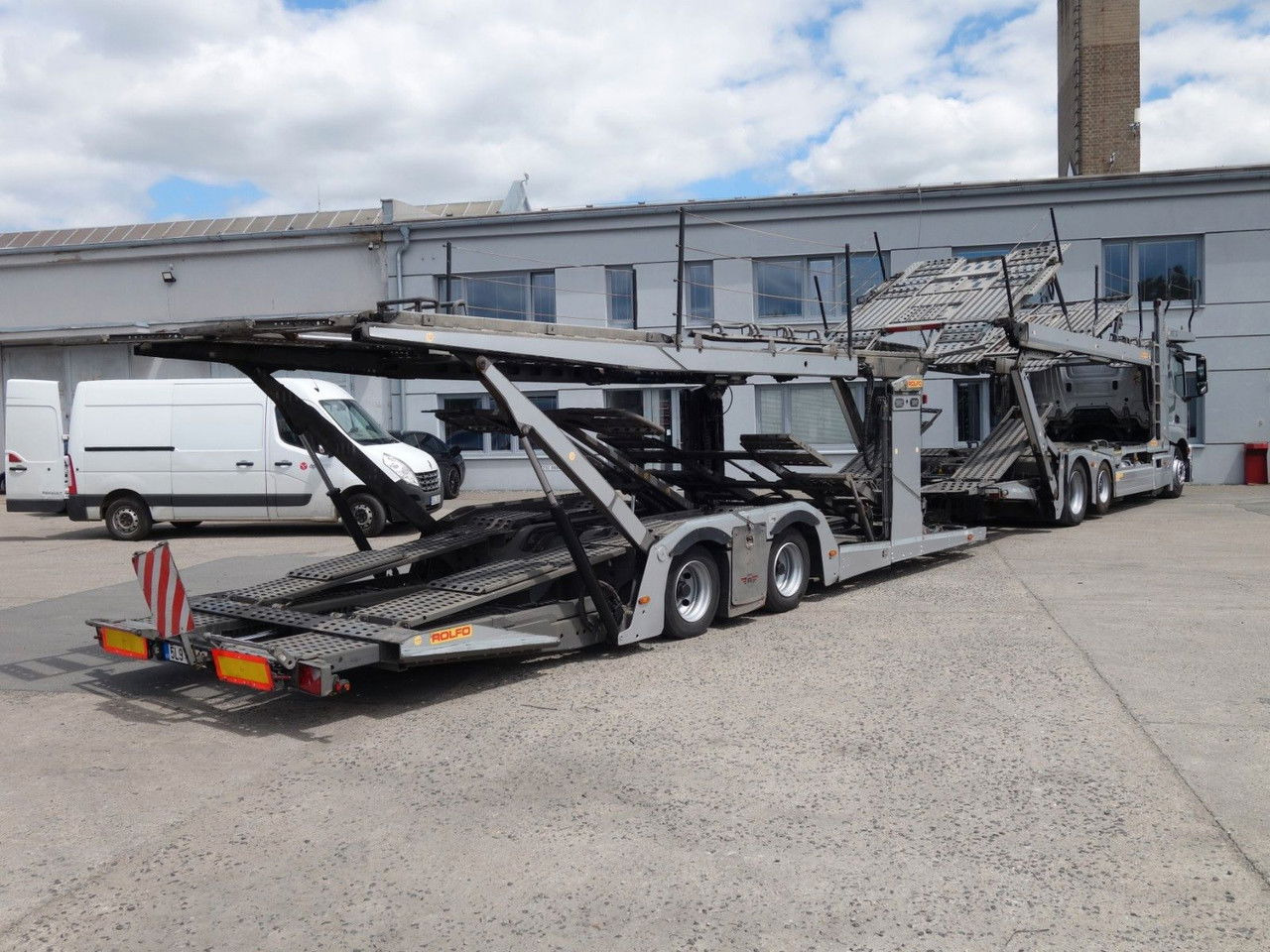 Mercedes-Benz Actros 2443 mit Rolfo FLX, Certifikation VDI - شاحنة نقل سيارات شاحنة: صورة 3 Mercedes-Benz Actros 2443 mit Rolfo FLX, Certifikation VDI - شاحنة نقل سيارات شاحنة: صورة 3