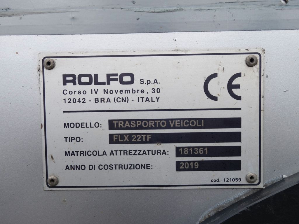 شاحنة نقل سيارات شاحنة Mercedes-Benz Actros 2443 mit Rolfo FLX: صورة 11