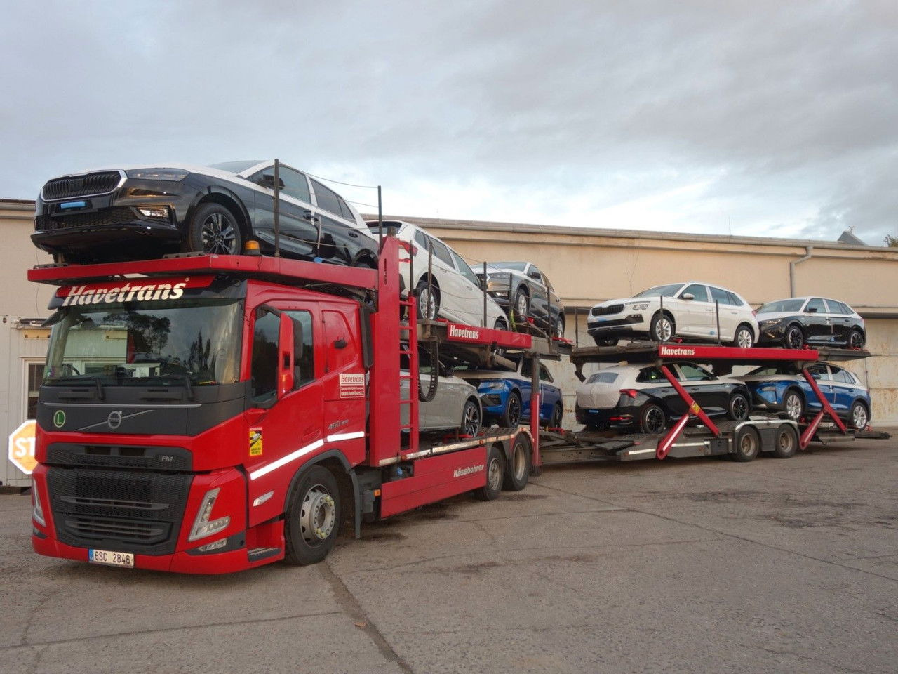 Volvo FM 13 460 6x2 Kässbohrer Metago - Supertrans - شاحنة نقل سيارات شاحنة: صورة 2 Volvo FM 13 460 6x2 Kässbohrer Metago - Supertrans - شاحنة نقل سيارات شاحنة: صورة 2