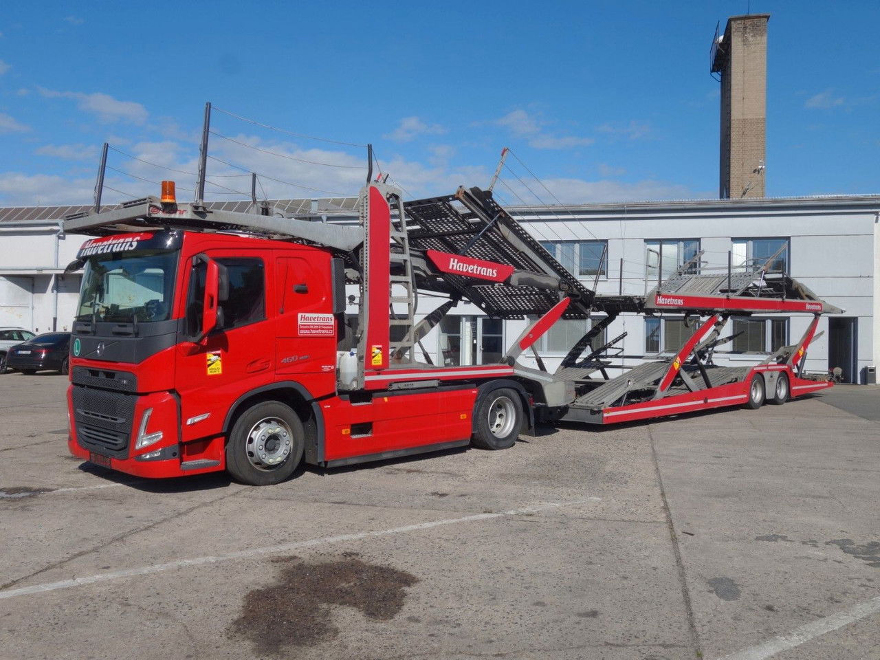 Volvo FM 13 460, Retarder , mit Euro Lohr - شاحنة نقل سيارات شاحنة: صورة 2 Volvo FM 13 460, Retarder , mit Euro Lohr - شاحنة نقل سيارات شاحنة: صورة 2
