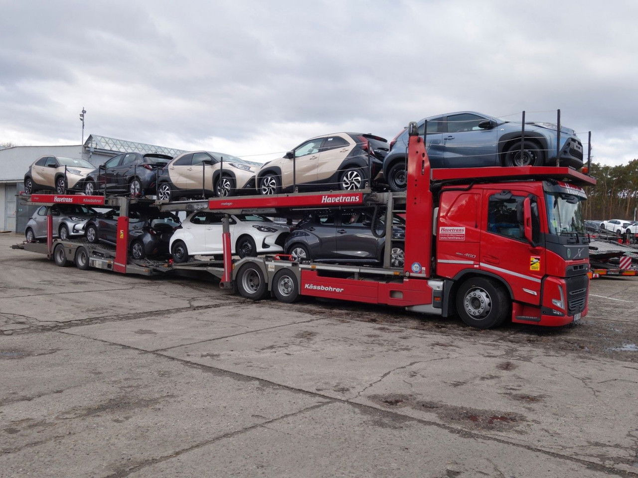 Volvo FM 460 6x2 Kassbohre Metago Pro / Intago tt, VDI - شاحنة نقل سيارات شاحنة: صورة 3 Volvo FM 460 6x2 Kassbohre Metago Pro / Intago tt, VDI - شاحنة نقل سيارات شاحنة: صورة 3