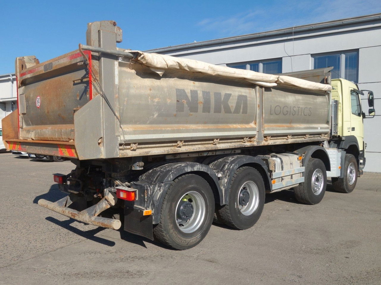 Volvo FMX 500 8X4, Dreisetenkipper, Bordmatic - شاحنة قلاب: صورة 4 Volvo FMX 500 8X4, Dreisetenkipper, Bordmatic - شاحنة قلاب: صورة 4