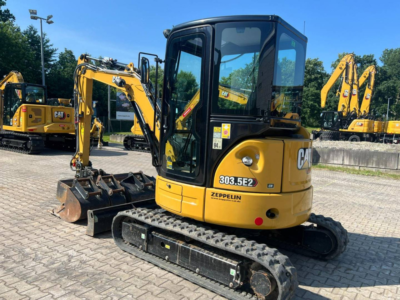 CAT 303.5E2CR - حفار زاحف: صورة 4 CAT 303.5E2CR - حفار زاحف: صورة 4