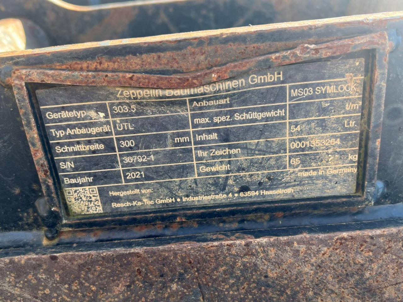 حفار زاحف CAT 303.5E2CR: صورة 18