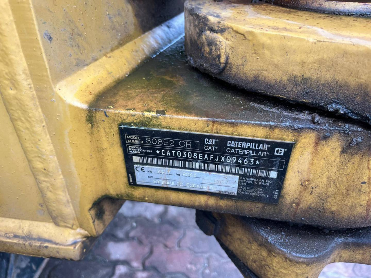 حفار زاحف CAT 308E2CRSB: صورة 6