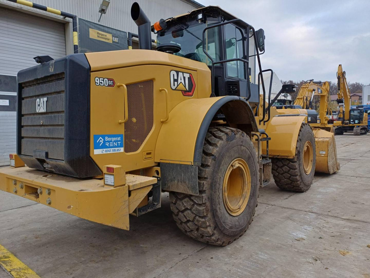CAT 950GC - اللودر بعجل: صورة 3 CAT 950GC - اللودر بعجل: صورة 3