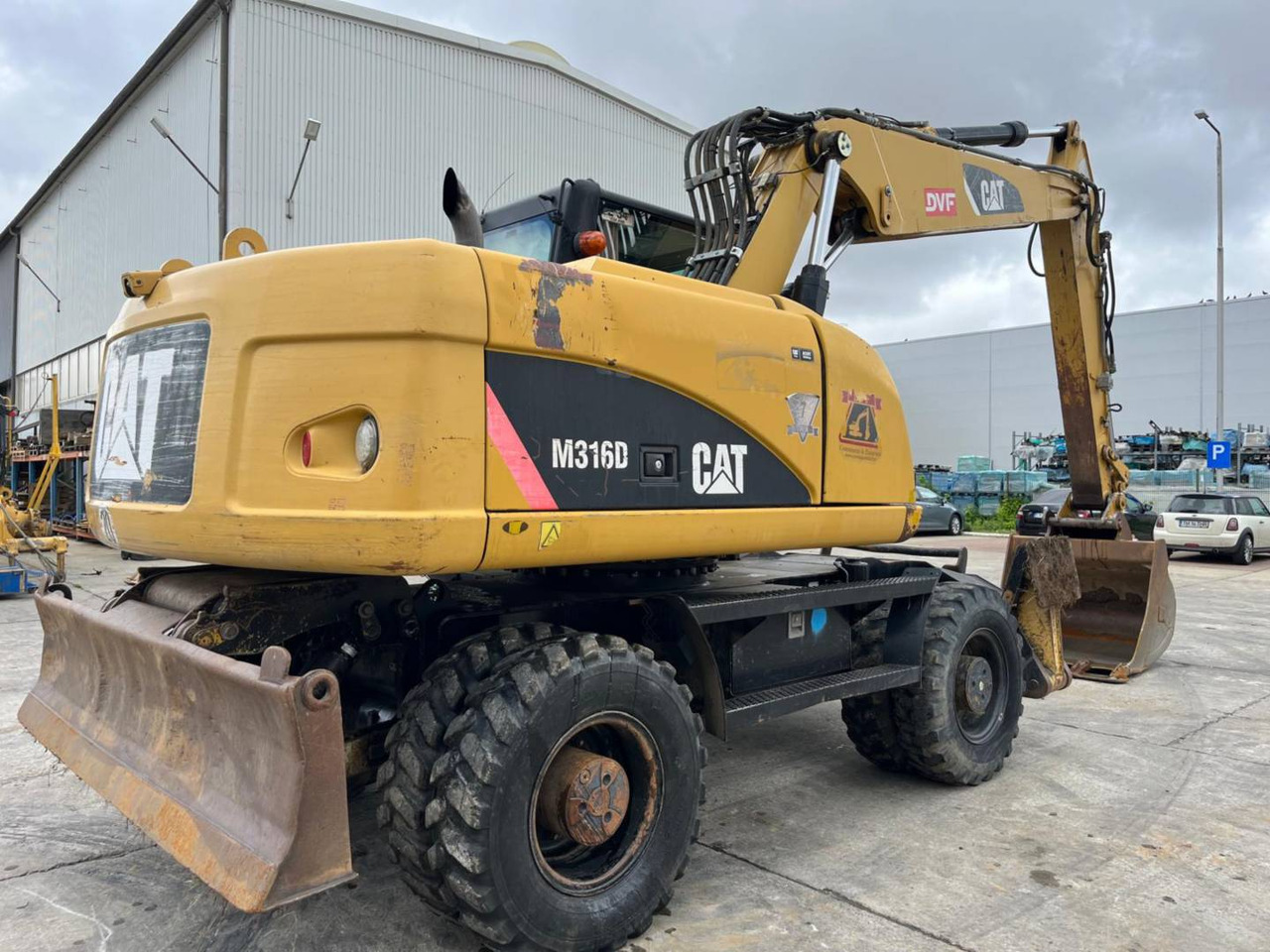 CAT M316D - حفار ذو عجلات: صورة 3 CAT M316D - حفار ذو عجلات: صورة 3