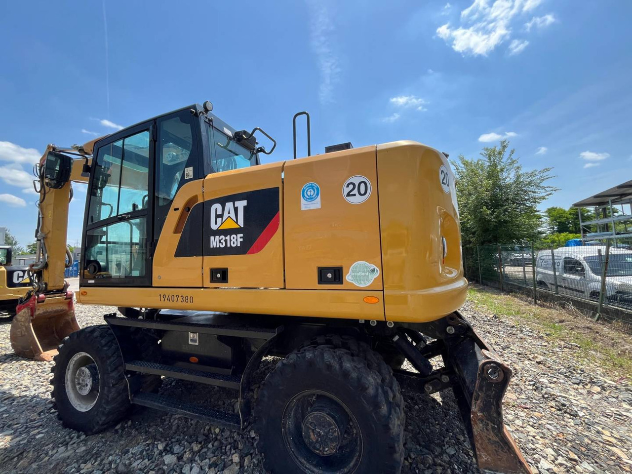 CAT M318F - حفار ذو عجلات: صورة 4 CAT M318F - حفار ذو عجلات: صورة 4