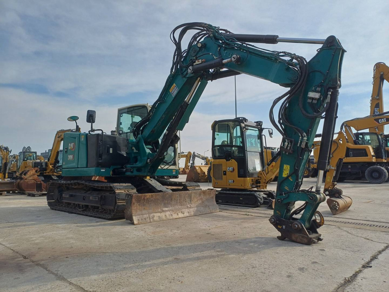CAT 308CR - حفار زاحف: صورة 2 CAT 308CR - حفار زاحف: صورة 2