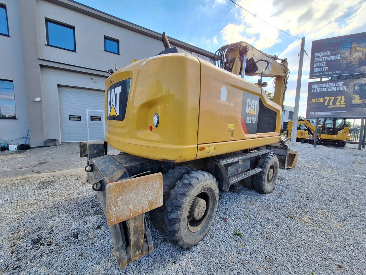 CAT M318F - حفار ذو عجلات: صورة 3 CAT M318F - حفار ذو عجلات: صورة 3