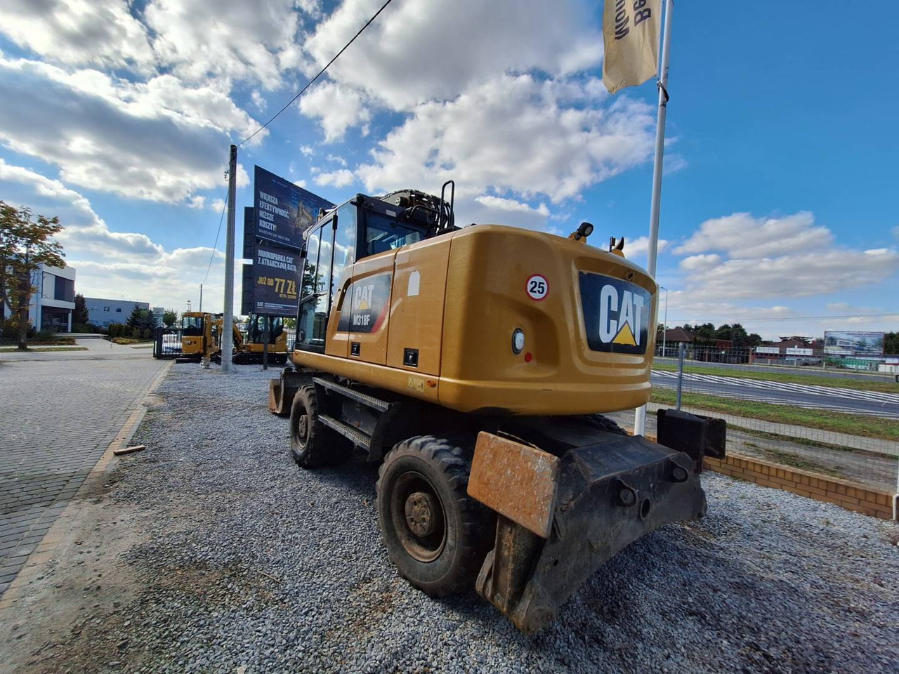 CAT M318F - حفار ذو عجلات: صورة 4 CAT M318F - حفار ذو عجلات: صورة 4