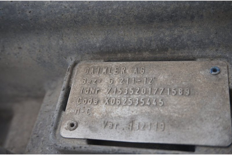 Mercedes-Benz G211-12KL MP4 OM470 - صندوق التروس - شاحنة: صورة 5 Mercedes-Benz G211-12KL MP4 OM470 - صندوق التروس - شاحنة: صورة 5