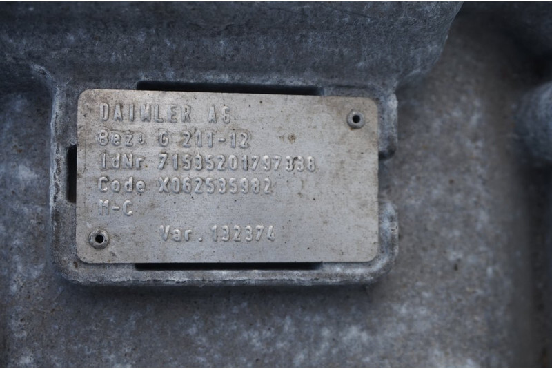 Mercedes-Benz G211-12KL MP4 + VOITH OM471 - صندوق التروس - شاحنة: صورة 5 Mercedes-Benz G211-12KL MP4 + VOITH OM471 - صندوق التروس - شاحنة: صورة 5