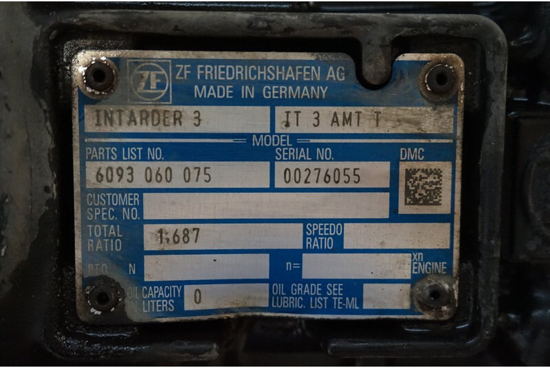 ZF 12AS2331DD+INT3 81.32004-6389 - صندوق التروس - شاحنة: صورة 5 ZF 12AS2331DD+INT3 81.32004-6389 - صندوق التروس - شاحنة: صورة 5