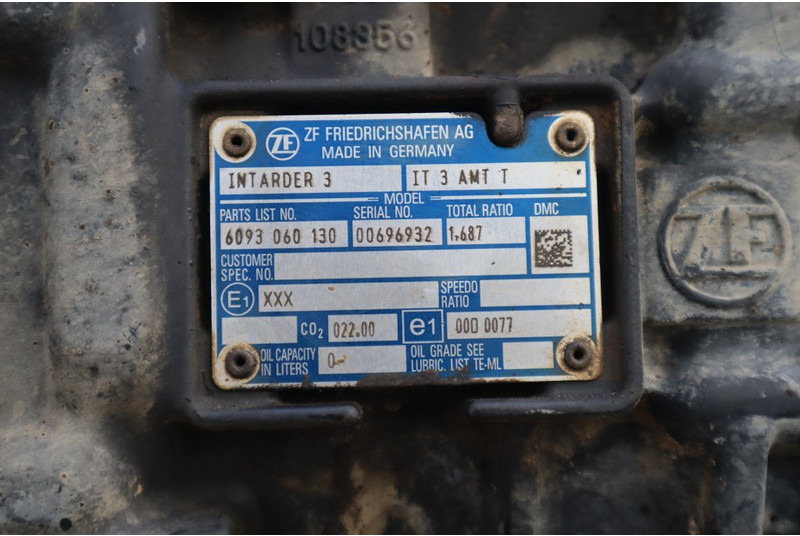 ZF 12TX2621DD+INT3 81.32004-6497 - صندوق التروس - شاحنة: صورة 5 ZF 12TX2621DD+INT3 81.32004-6497 - صندوق التروس - شاحنة: صورة 5