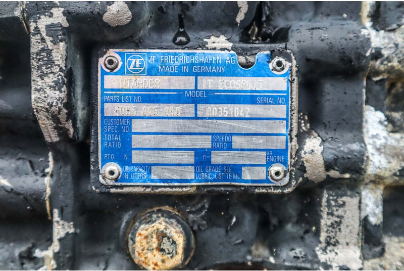 ZF 16S2221TO+INT 81.32003-6675 - صندوق التروس - شاحنة: صورة 5 ZF 16S2221TO+INT 81.32003-6675 - صندوق التروس - شاحنة: صورة 5