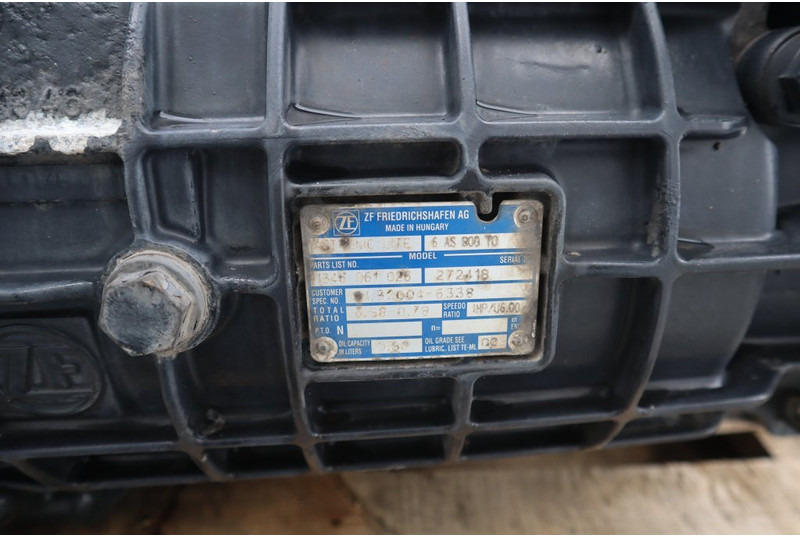 ZF 6AS800OD 81.32004-6338 - صندوق التروس - شاحنة: صورة 5 ZF 6AS800OD 81.32004-6338 - صندوق التروس - شاحنة: صورة 5