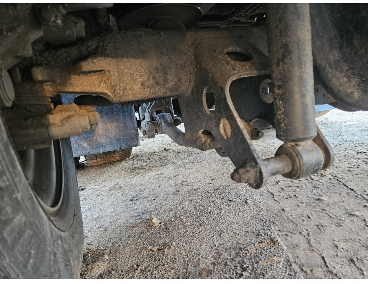 شاحنة قلاب, شاحنة كرين MAN TGS 26.400 6x2 steering axle lenk Tipper Crane Jonsered 1320 Z: صورة 8