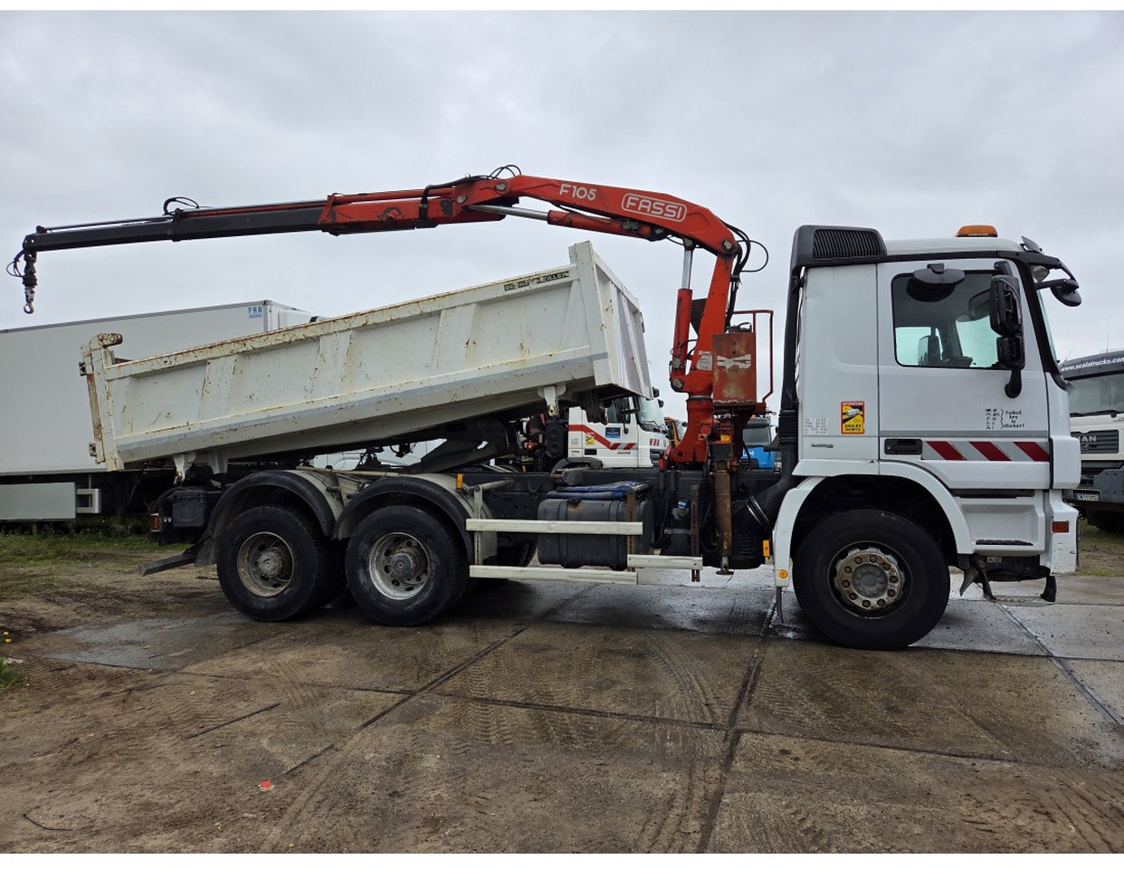MERCEDESA CTROS 3341 6X4 TIPPER CRANE FASSI F105 - شاحنة قلاب, شاحنة كرين: صورة 5 MERCEDESA CTROS 3341 6X4 TIPPER CRANE FASSI F105 - شاحنة قلاب, شاحنة كرين: صورة 5