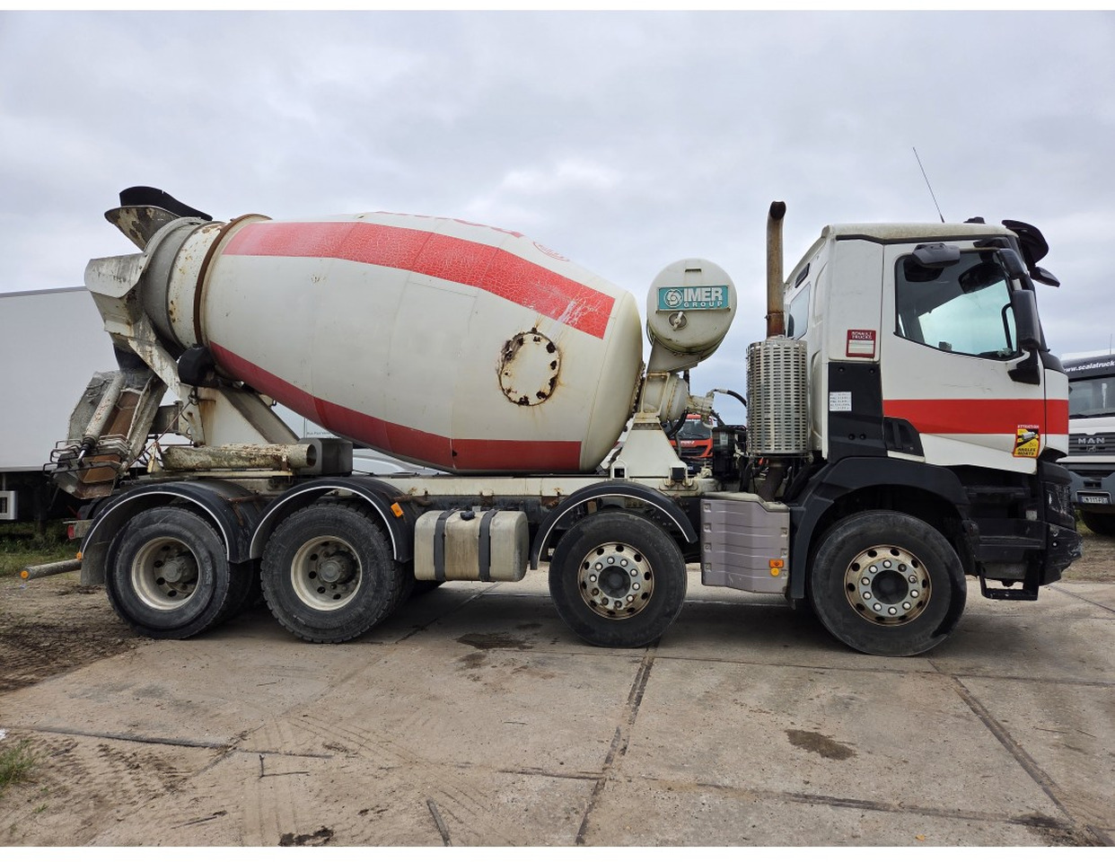 Renault C430 8X4 CONCRETE MIXER MANUAL GEARBOX - شاحنة خلاطة خرسانة: صورة 4 Renault C430 8X4 CONCRETE MIXER MANUAL GEARBOX - شاحنة خلاطة خرسانة: صورة 4