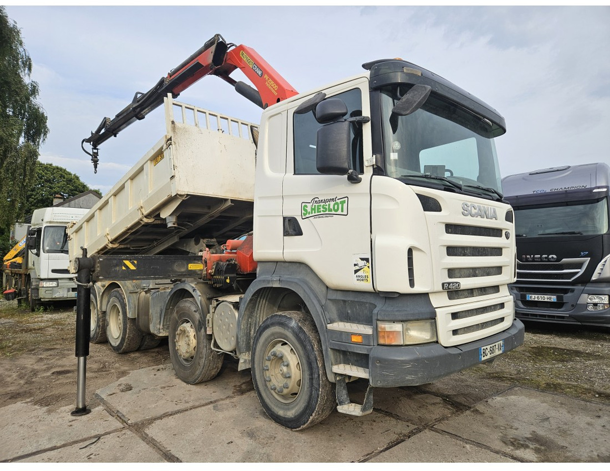 Scania R420 8x4 Tipper Crane Palfinger 23500 - شاحنة قلاب, شاحنة كرين: صورة 3 Scania R420 8x4 Tipper Crane Palfinger 23500 - شاحنة قلاب, شاحنة كرين: صورة 3