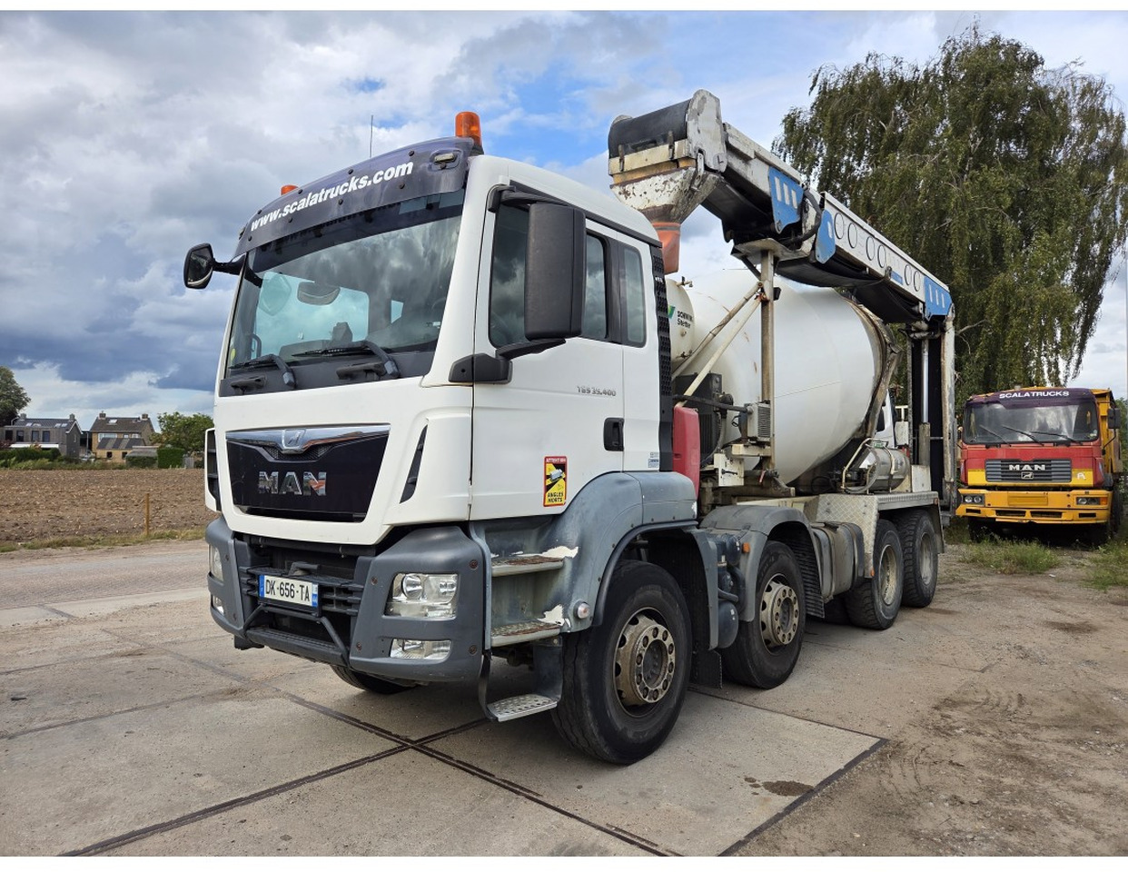 TGS 35.400 8X4 Concrete Mixer Stetter Euro 6 Steelsuspension - شاحنة خلاطة خرسانة: صورة 1 TGS 35.400 8X4 Concrete Mixer Stetter Euro 6 Steelsuspension - شاحنة خلاطة خرسانة: صورة 1