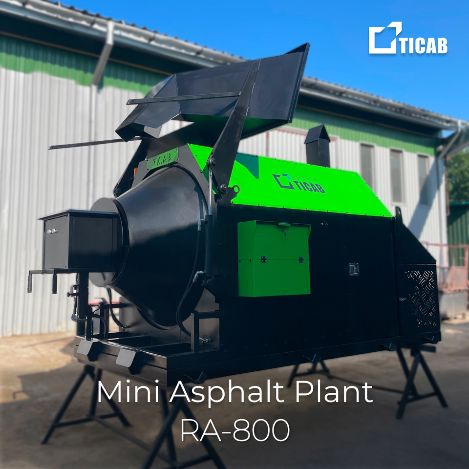 TICAB New Mini-asphalt plant, Asphalt Recycling Machine, Manufacturer, 2.0 t per hour - مصنع الأسفلت: صورة 2 TICAB New Mini-asphalt plant, Asphalt Recycling Machine, Manufacturer, 2.0 t per hour - مصنع الأسفلت: صورة 2