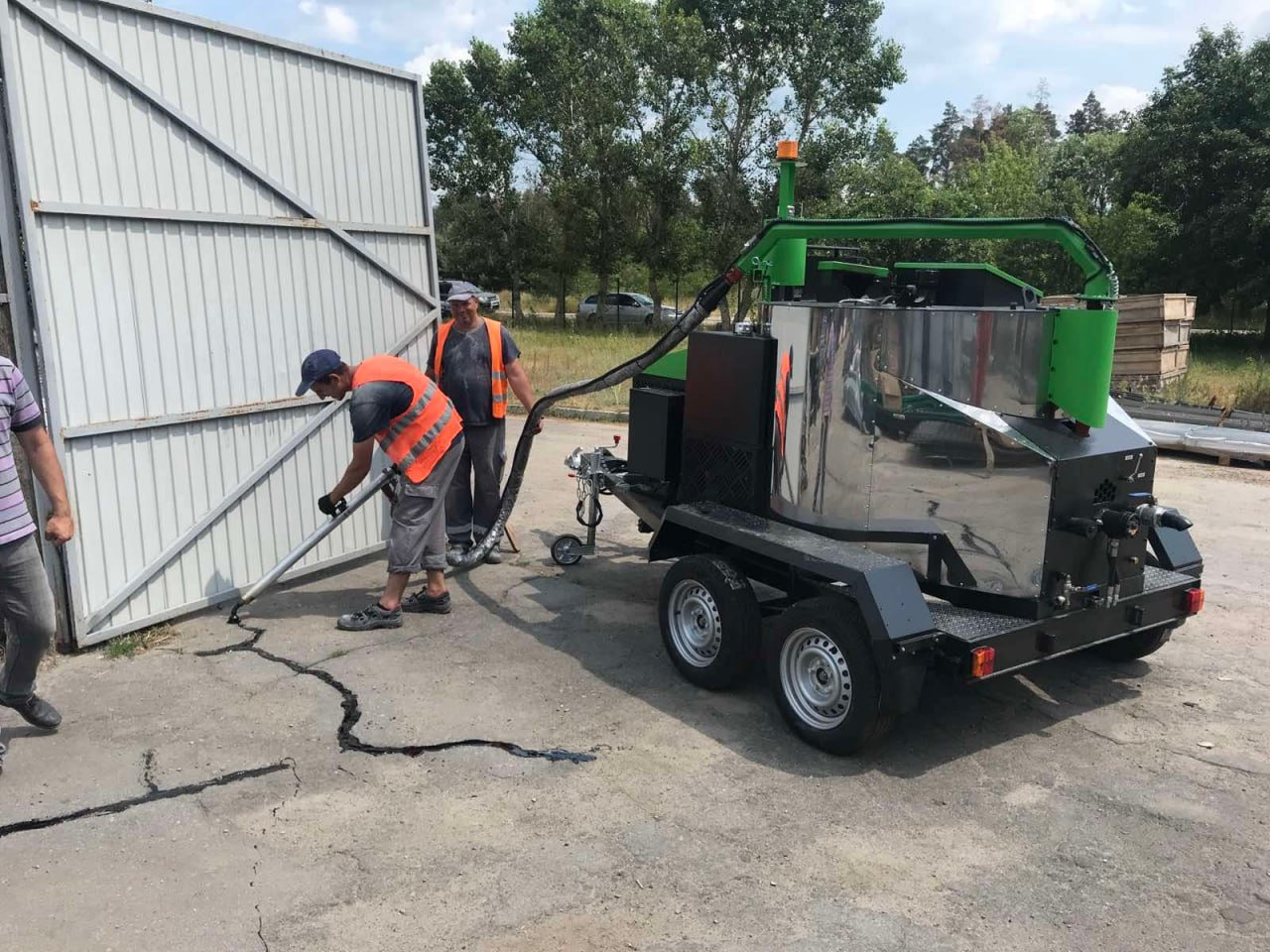 TICAB Сrack Sealing Machine,Asphalt Crack Fill Machine,500 L, Manufacturer, mašīna asfalta šuvju un plaisu aizpildīšanai BPM-500 - معــدات الاسفلت: صورة 5 TICAB Сrack Sealing Machine,Asphalt Crack Fill Machine,500 L, Manufacturer, mašīna asfalta šuvju un plaisu aizpildīšanai BPM-500 - معــدات الاسفلت: صورة 5