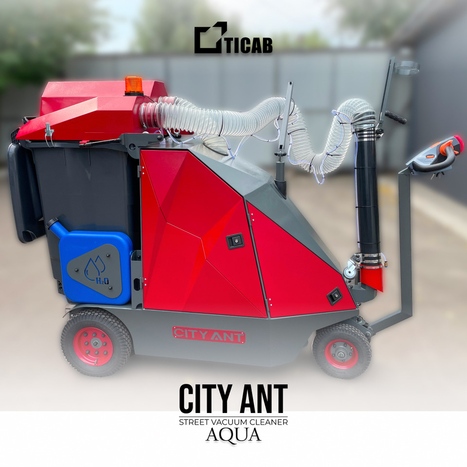 ТІСАВ Street Vacuum Cleaner, Outdoor Vacuum Sweeper, Manufacturer, City Ant - مكنسة كهربائية صناعية: صورة 1 ТІСАВ Street Vacuum Cleaner, Outdoor Vacuum Sweeper, Manufacturer, City Ant - مكنسة كهربائية صناعية: صورة 1