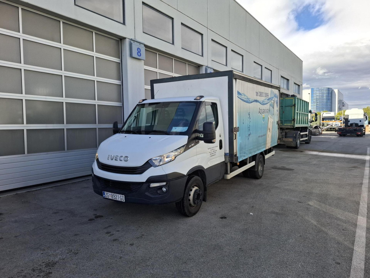 IVECO Daily 70C15 - شاحنة مغلقة بستائر جانبية: صورة 1 IVECO Daily 70C15 - شاحنة مغلقة بستائر جانبية: صورة 1