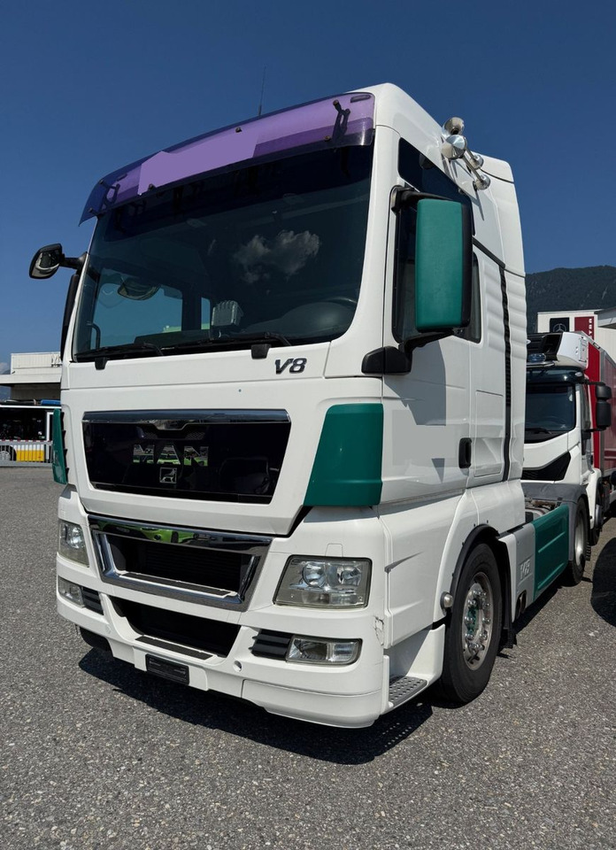 MAN TGX 18.680 V8 4x2, Euro 5,Retarder,Kipphydraulik - مقطورة السحب: صورة 1 MAN TGX 18.680 V8 4x2, Euro 5,Retarder,Kipphydraulik - مقطورة السحب: صورة 1
