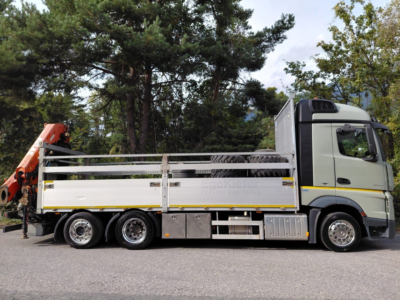 Mercedes-Benz Actros 2545 6x2, E6, Retarder, Effer 265/6S - شاحنة كرين: صورة 5 Mercedes-Benz Actros 2545 6x2, E6, Retarder, Effer 265/6S - شاحنة كرين: صورة 5
