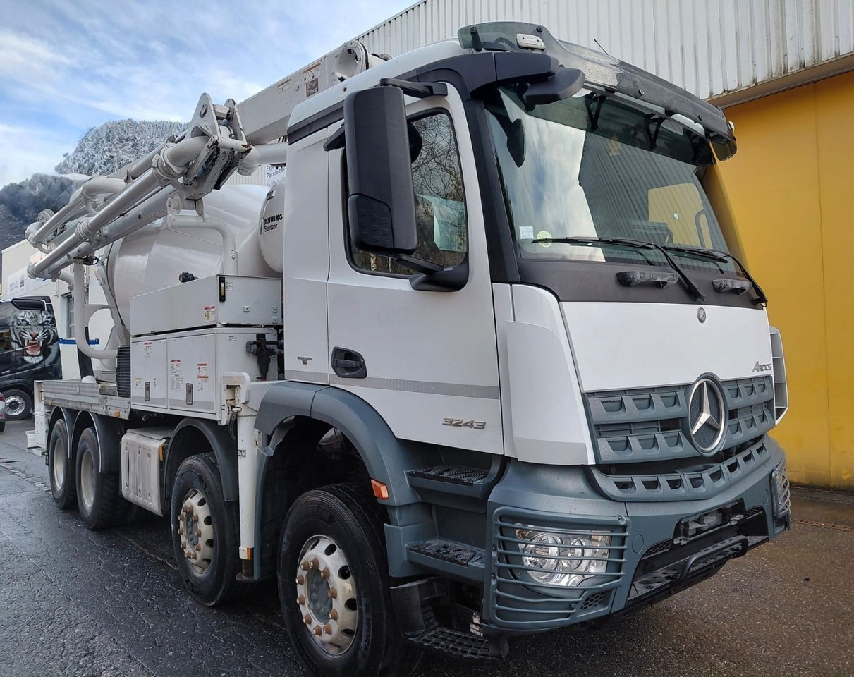 Mercedes-Benz Arocs 3243 8x4, E6, Schwing 24m, Stetter 7m3 - مضخة خرسانة: صورة 1 Mercedes-Benz Arocs 3243 8x4, E6, Schwing 24m, Stetter 7m3 - مضخة خرسانة: صورة 1