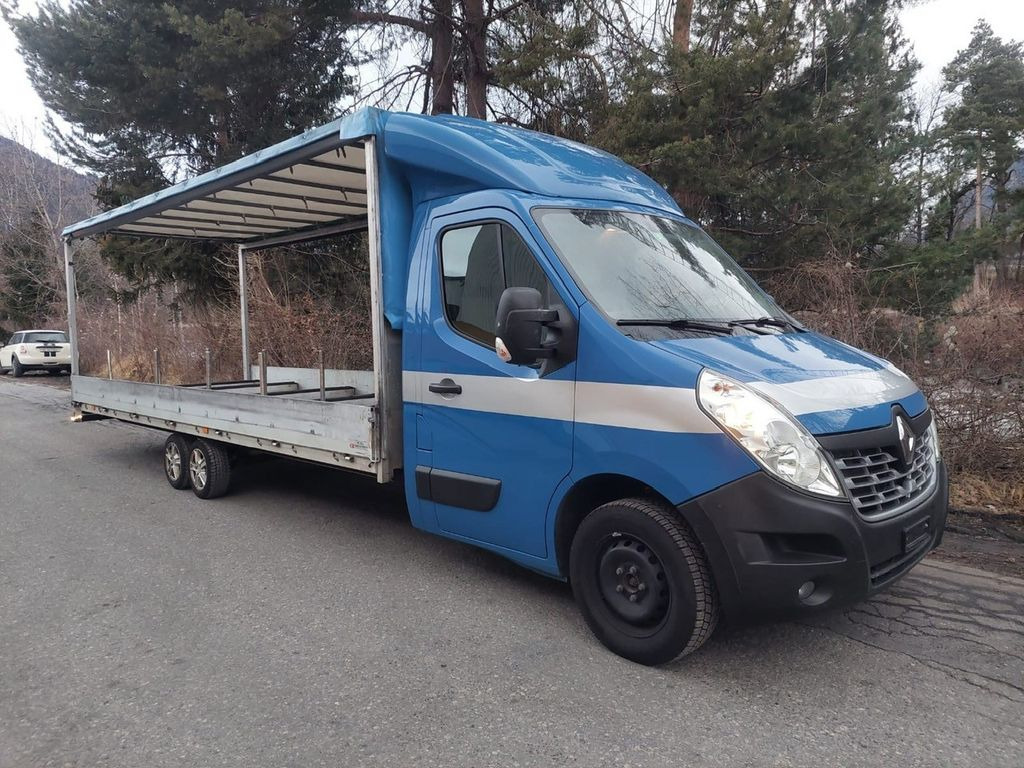 Renault Master T35 dCi170, 6.20m lang, 3X Renault Master T35 dCi170, 6.20m lang, 2X - شاحنة مغلقة بستائر جانبية: صورة 1 Renault Master T35 dCi170, 6.20m lang, 3X Renault Master T35 dCi170, 6.20m lang, 2X - شاحنة مغلقة بستائر جانبية: صورة 1