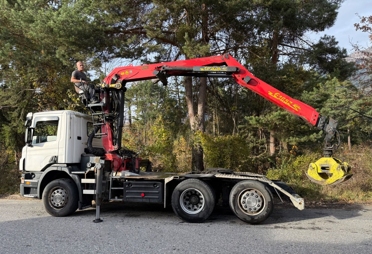 Scania P380 LB 6x2,E4,Palfinger Epsilon E165Z Plus,Kran - رأس تريلا: صورة 5 Scania P380 LB 6x2,E4,Palfinger Epsilon E165Z Plus,Kran - رأس تريلا: صورة 5