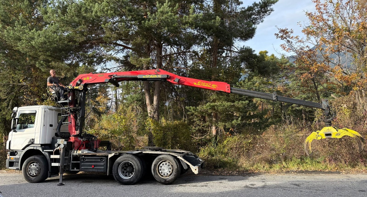 Scania P380 LB 6x2,E4,Palfinger Epsilon E165Z Plus,Kran - رأس تريلا: صورة 3 Scania P380 LB 6x2,E4,Palfinger Epsilon E165Z Plus,Kran - رأس تريلا: صورة 3