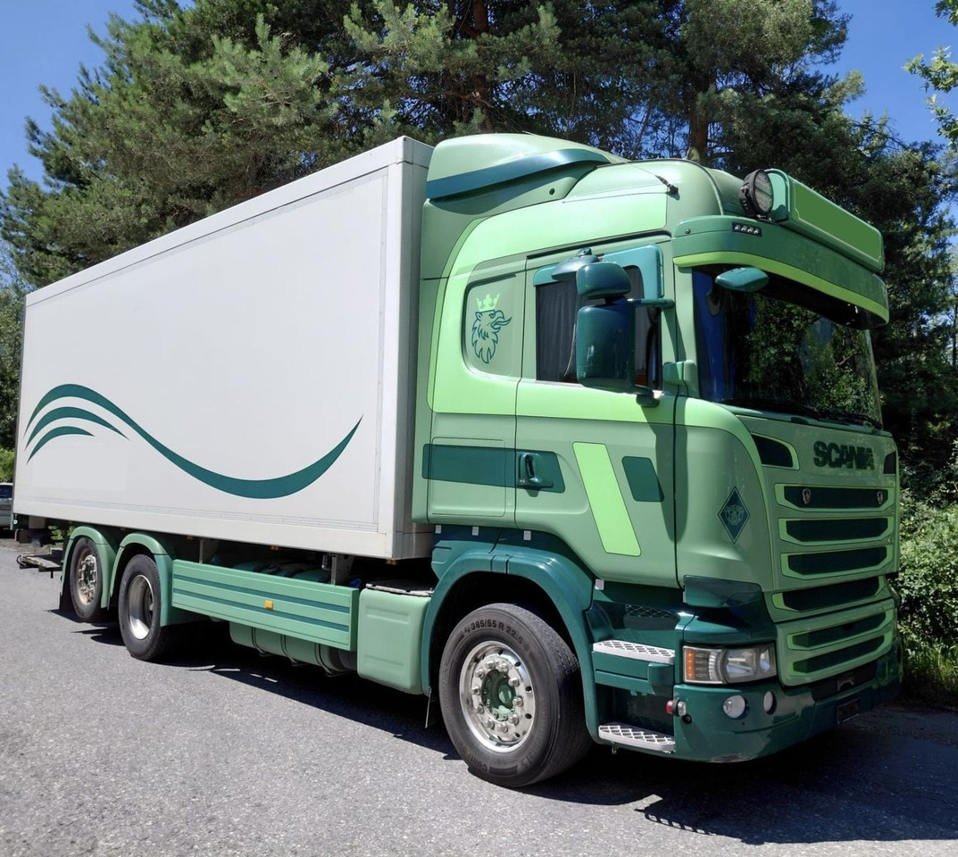 Scania R450 6x2, E6, Thermo King UT 1200, Ladebordwand - شاحنة ذات مبرد: صورة 4 Scania R450 6x2, E6, Thermo King UT 1200, Ladebordwand - شاحنة ذات مبرد: صورة 4