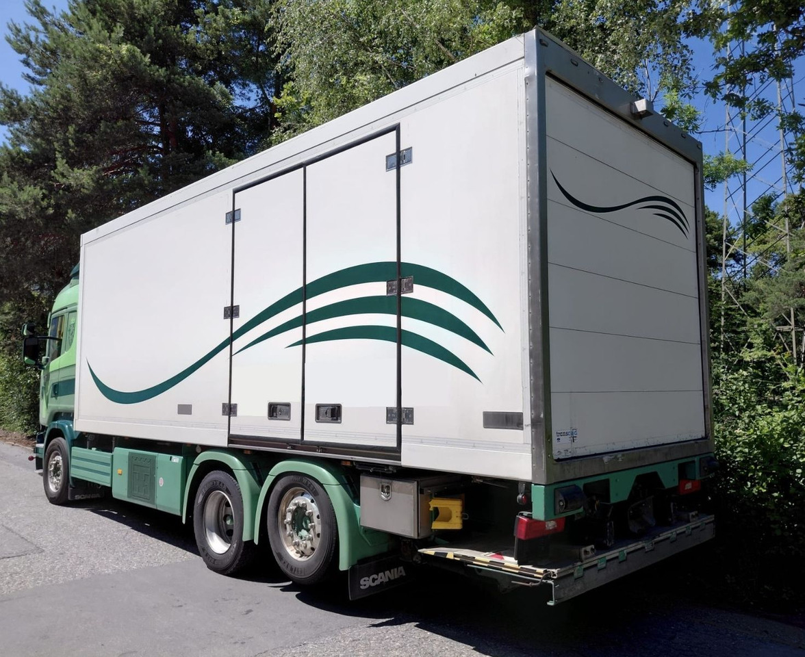 Scania R450 6x2, E6, Thermo King UT 1200, Ladebordwand - شاحنة ذات مبرد: صورة 5 Scania R450 6x2, E6, Thermo King UT 1200, Ladebordwand - شاحنة ذات مبرد: صورة 5