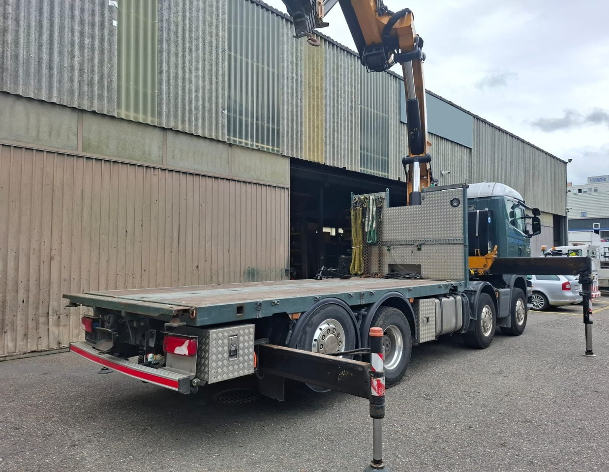 Scania R500 V8 8x2, E5, Effer 585 + Flyjib - شاحنة كرين: صورة 5 Scania R500 V8 8x2, E5, Effer 585 + Flyjib - شاحنة كرين: صورة 5
