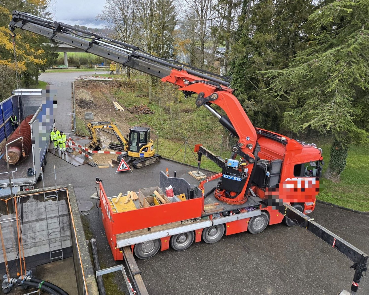 Scania R500 V8 LB10x4, E5, Effer 1750 8S, FLYJIB, 44m - شاحنة كرين: صورة 3 Scania R500 V8 LB10x4, E5, Effer 1750 8S, FLYJIB, 44m - شاحنة كرين: صورة 3