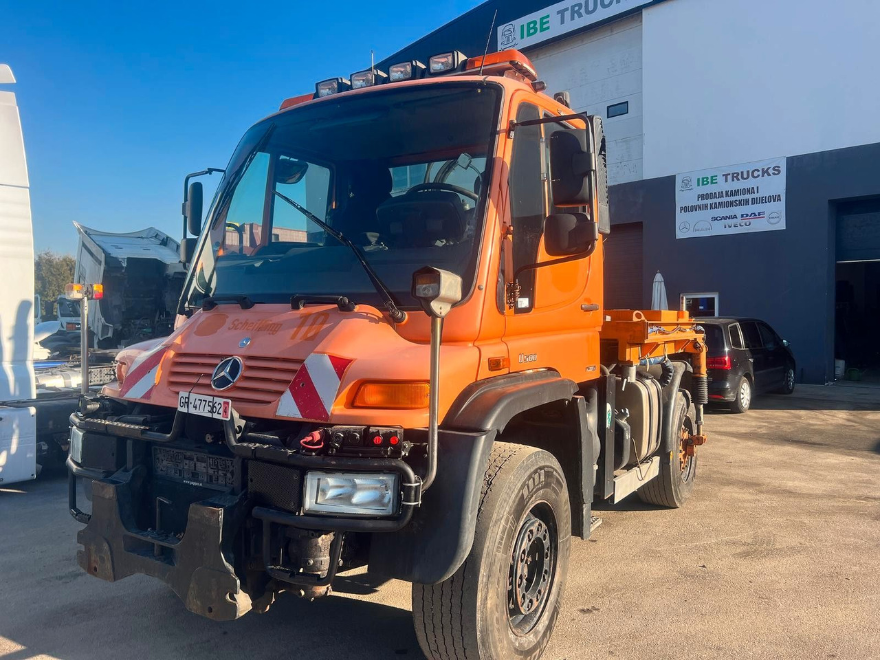 Unimog U500 4x4, Boeschungsmaehwerk Mulag - شاحنة: صورة 2 Unimog U500 4x4, Boeschungsmaehwerk Mulag - شاحنة: صورة 2